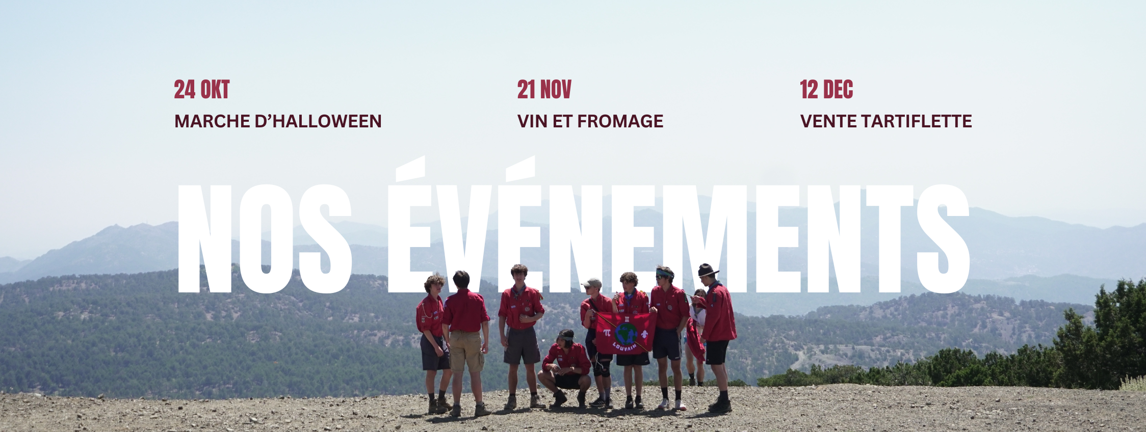 banner événements horizons et pionniers